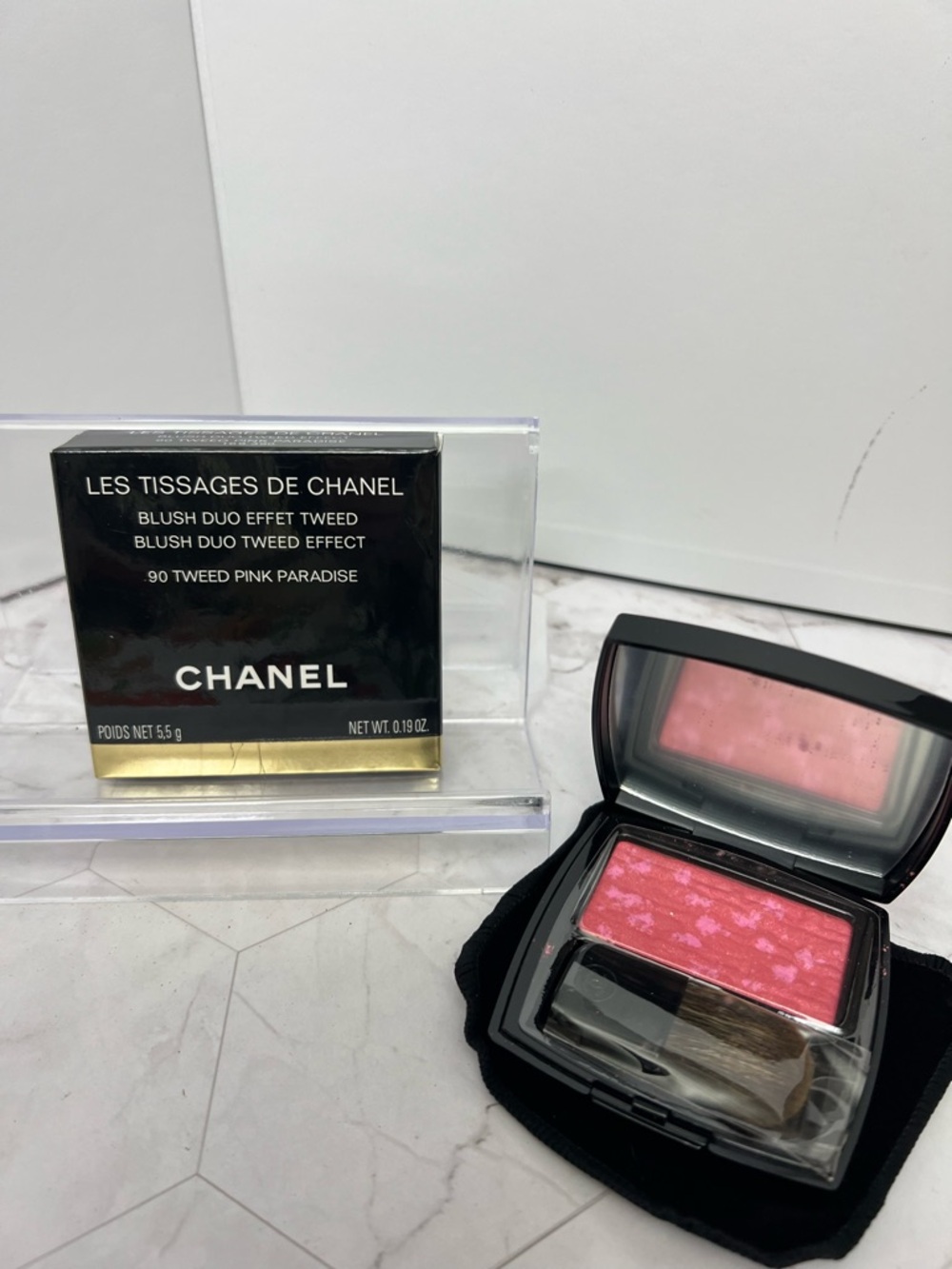 CHANEL Les Tissages Blush Duo Tweed - Pink Duo
